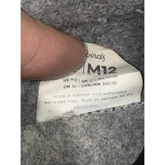 Allbirds Tree Piper Mens Size 12 Grey Low Top Running Shoes Comfort Sneakers - Picture 9 of 9